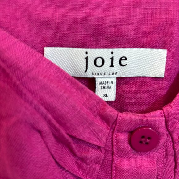 Joie Lavan Sleeveless Top 100% Linen, XL - Picture 7 of 7